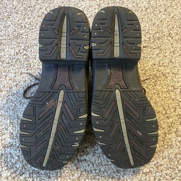 Ariat Women Leather Shoes Size 7 B 70063 ATS Terrain Hiking Endurance Boot Brown - Picture 13 of 13